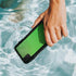 Green Carbon Fiber Specialty Material iPhone XR Waterproof Case