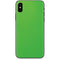 Green Carbon Fiber Specialty Material iPhone XS Skin