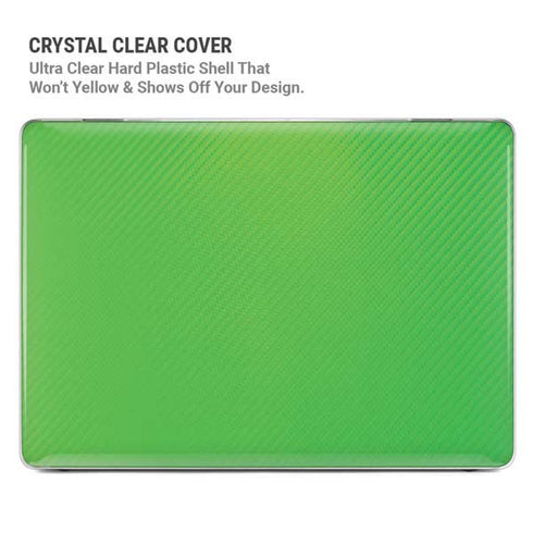 Green Carbon Fiber Specialty Material MacBook Pro 15in (2016-19) Case plus Skin