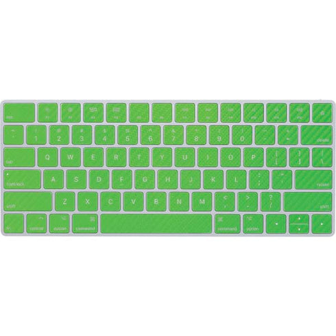 Green Carbon Fiber Specialty Material Magic Keyboard Skin