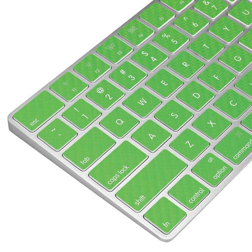 Green Carbon Fiber Specialty Material Magic Keyboard Skin