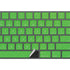 Green Carbon Fiber Specialty Material Magic Keyboard with Numeric Keypad Skin