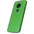 Green Carbon Fiber Specialty Material Moto E5 Play Skin