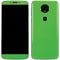 Green Carbon Fiber Specialty Material Moto E5 Plus Skin