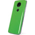 Green Carbon Fiber Specialty Material Moto E5 Plus Skin