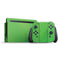Green Carbon Fiber Specialty Material Nintendo Switch Bundle Skin