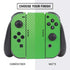 Green Carbon Fiber Specialty Material Nintendo Switch Bundle Skin