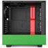 Green Carbon Fiber Specialty Material NZXT H510 Compact ATX Mid-Tower Case Skin