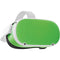 Green Carbon Fiber Specialty Material Oculus Quest 2 Skin