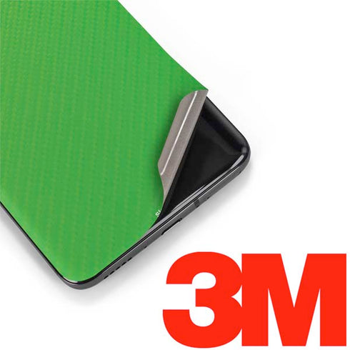 Green Carbon Fiber Specialty Material OnePlus 7 Pro Skin