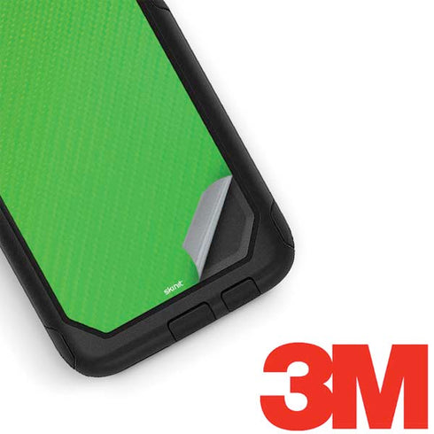 Green Carbon Fiber Specialty Texture Material Otterbox Commuter Galaxy Skin