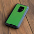Green Carbon Fiber Specialty Texture Material Otterbox Defender Galaxy Skin