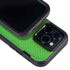 Green Carbon Fiber Specialty Texture Material Otterbox Defender iPhone Skin