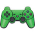 Green Carbon Fiber Specialty Material PS3 Dual Shock wireless controller Skin