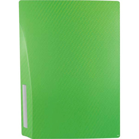 Green Carbon Fiber Specialty Material PS5 Bundle Skin