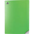 Green Carbon Fiber Specialty Material PS5 Digital Edition Console Skin
