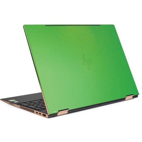 Green Carbon Fiber Specialty Texture Material HP Spectre Skin