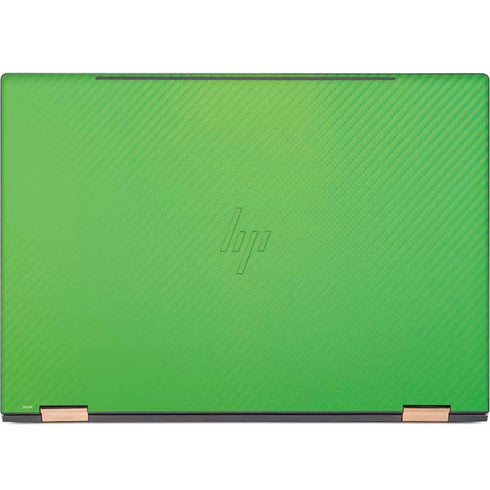 Green Carbon Fiber Specialty Texture Material HP Spectre Skin