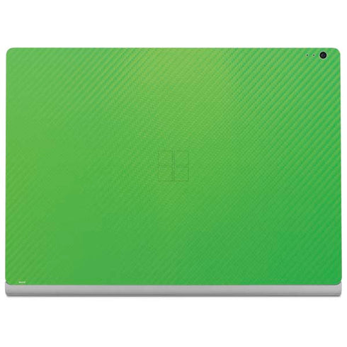 Green Carbon Fiber Specialty Material Surface Book 2 13.5in Skin