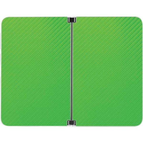 Green Carbon Fiber Specialty Material Surface Duo Skin