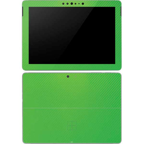 Green Carbon Fiber Specialty Material Surface Go Skin