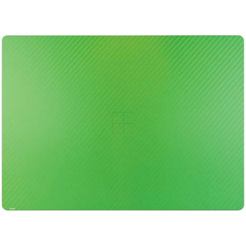 Green Carbon Fiber Specialty Material Surface Laptop 4 15in Skin