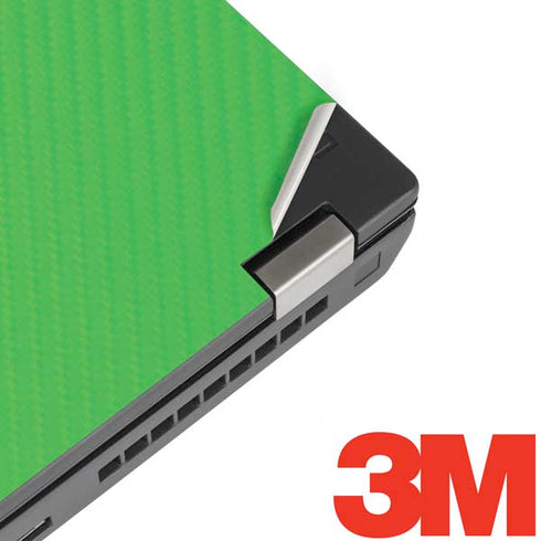 Green Carbon Fiber Specialty Texture Material Lenovo ThinkPad Skin