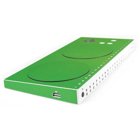 Green Carbon Fiber Specialty Material Xbox Adaptive Controller Skin