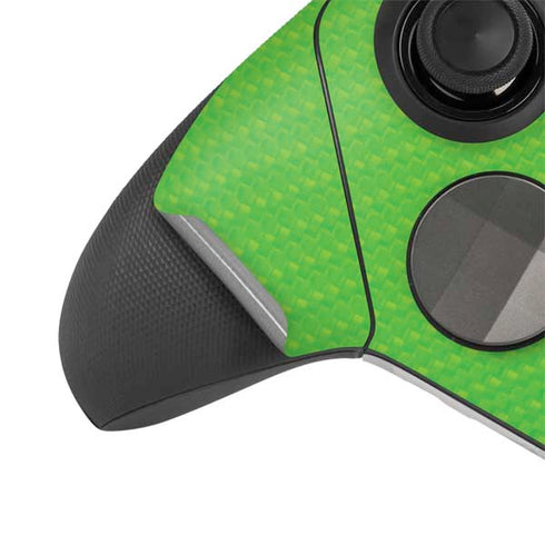 Green Carbon Fiber Specialty Material Xbox Elite Wireless Controller Series 2 Skin