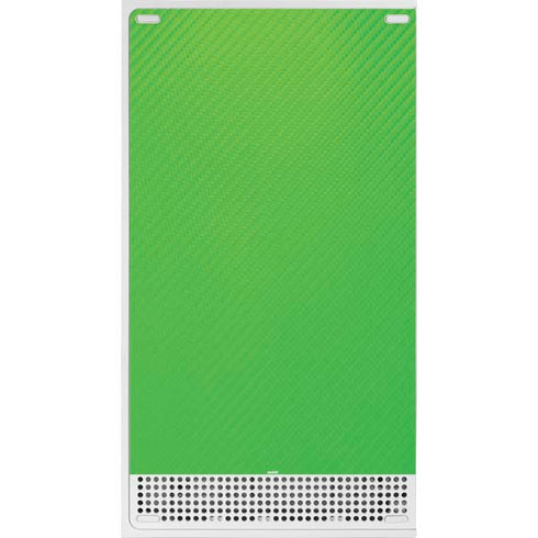 Green Carbon Fiber Specialty Material Xbox Series S Skins