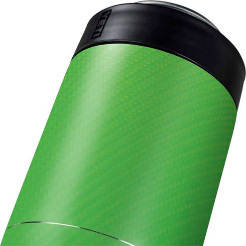 Green Carbon Fiber Specialty Material Yeti Colster Can Insulator Skin