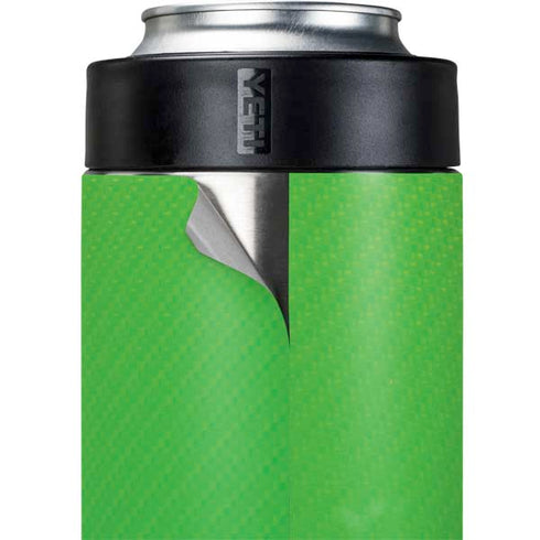 Green Carbon Fiber Specialty Material Yeti Colster Can Insulator Skin