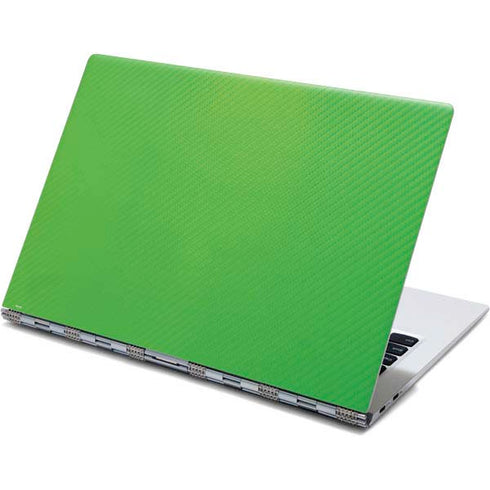 Green Carbon Fiber Specialty Material Yoga 910 2-in-1 14in Touch-Screen Skin