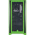 Green Solid Corsair 4000D Tempered Glass Mid-Tower ATX Case Skin