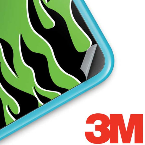 Green Flames Nintendo 2DS XL (2017) Skin