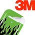 Green Flames Apple AirPods 2 Skin