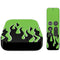 Green Flames Apple TV Skin
