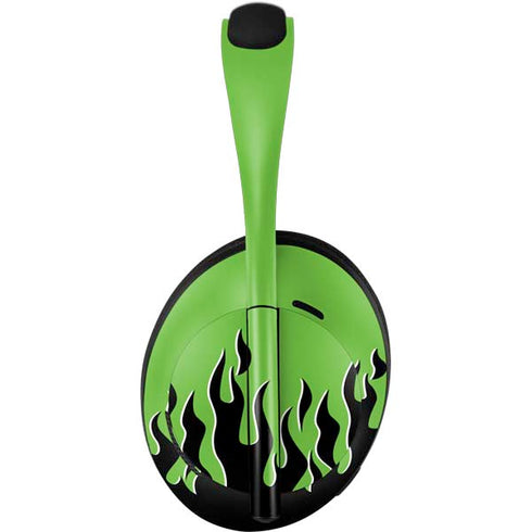 Green Flames Bose Noise Cancelling Headphones 700 Skin