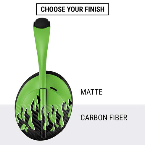 Green Flames Bose Noise Cancelling Headphones 700 Skin
