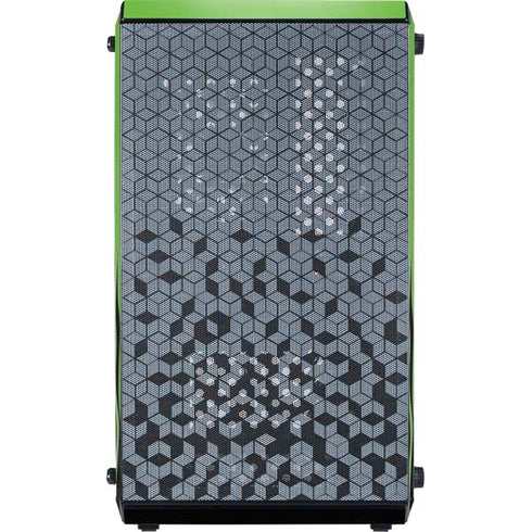 Green Flames Cooler Master MasterBox Q300L Mini Tower Skin
