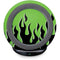 Green Flames Fast Charge Wireless Charging Stand Skin