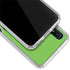 Green Flames Galaxy A10e Clear Case