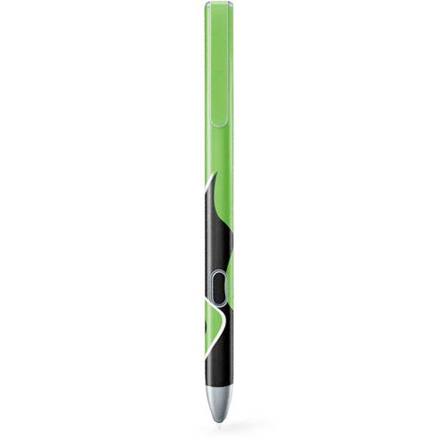 Green Flames Galaxy Book 12in Skin