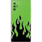 Green Flames Galaxy Note 10 Plus Skin