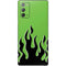 Green Flames Galaxy Note20 5G Skin