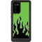 Green Flames Galaxy Note20 5G Waterproof Case