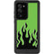Green Flames Galaxy Note20 Ultra 5G Waterproof Case