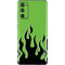 Green Flames Galaxy S20 Fan Edition Skin