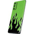 Green Flames Galaxy S20 Fan Edition Skin