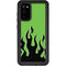 Green Flames Galaxy S20 Waterproof Case